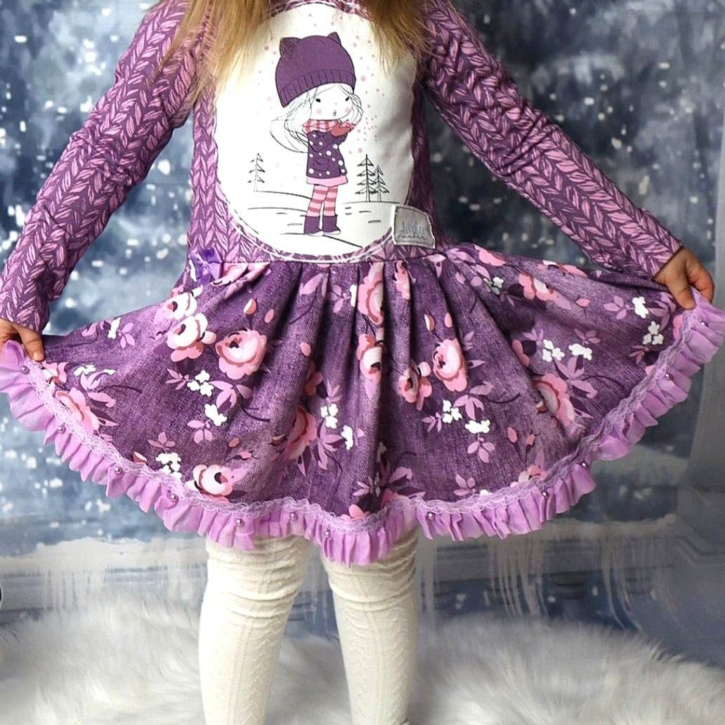 Happy Wirbelwind - Gr 74-152 - Tunika + Kleid Schnittmuster - Sewando