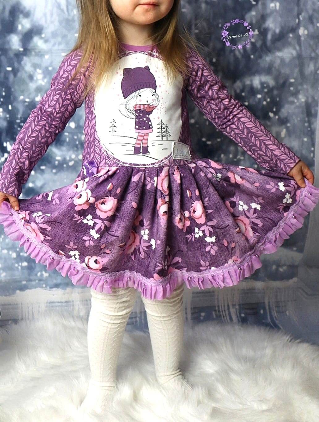 Happy Wirbelwind - Gr 74-152 - Tunika + Kleid Schnittmuster - Sewando