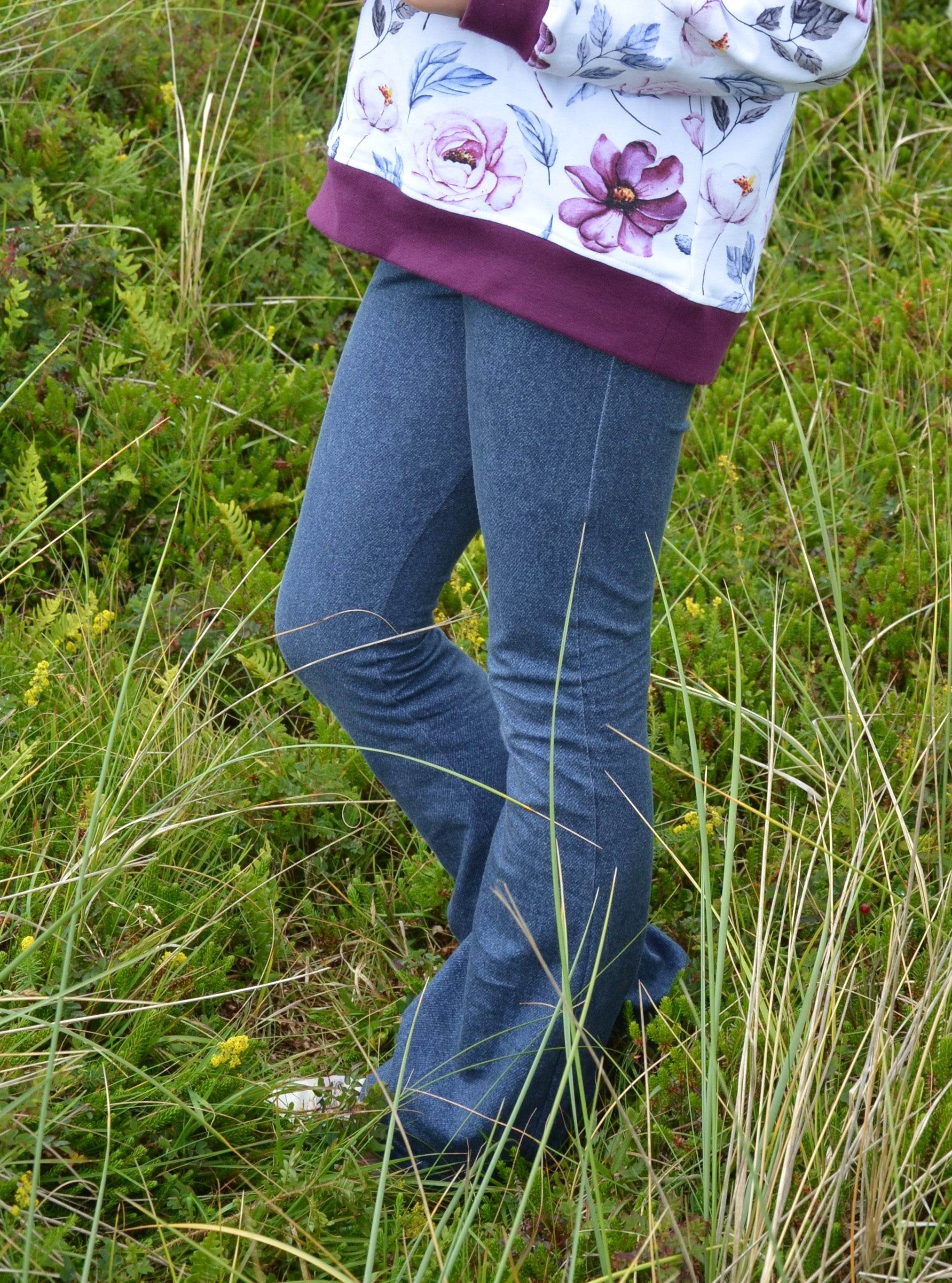Schnittmuster timtom No.47 Bootcut-Leggings Gr. 110-170 - Sewando