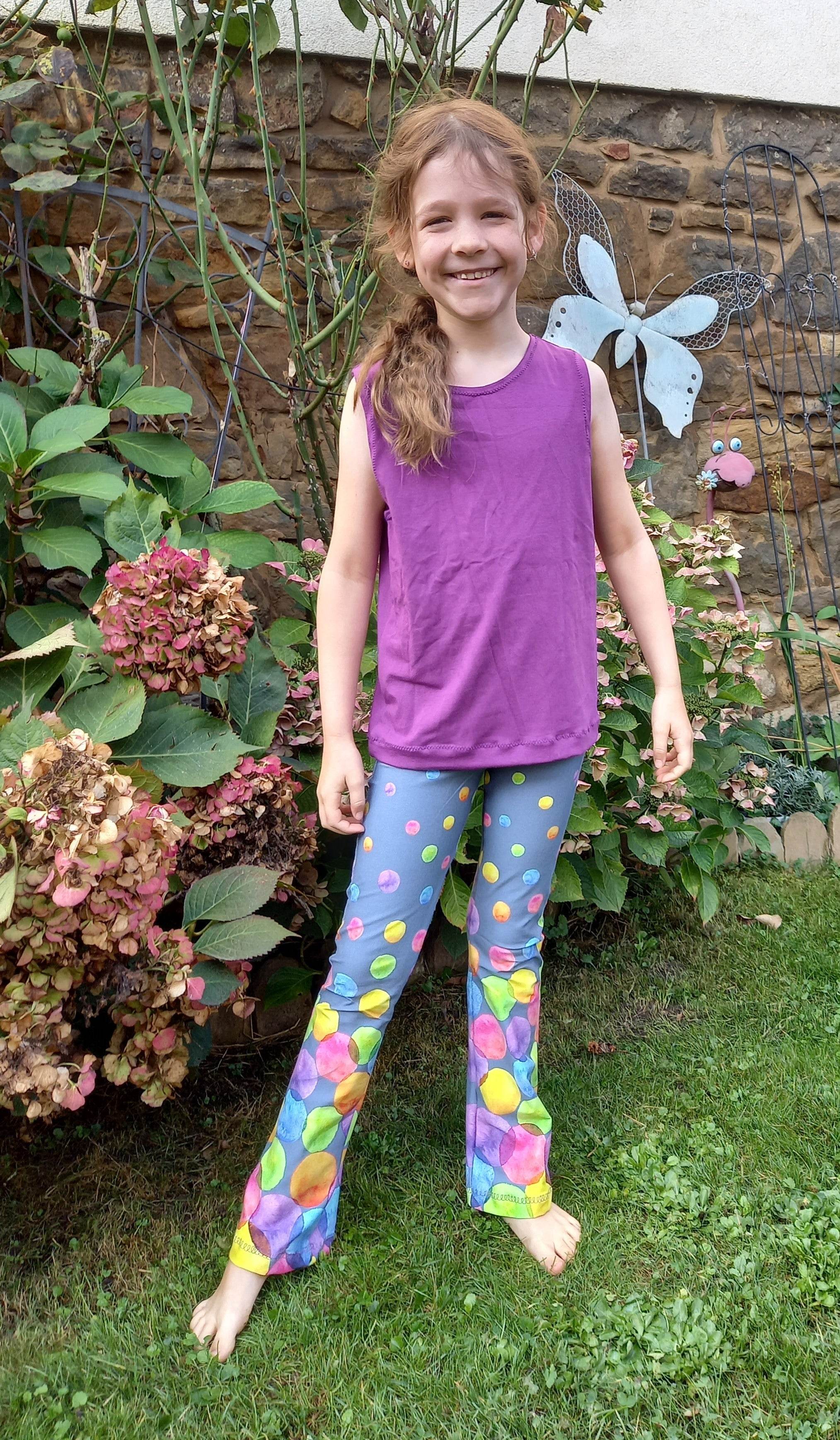 Schnittmuster timtom No.47 Bootcut-Leggings Gr. 110-170 - Sewando