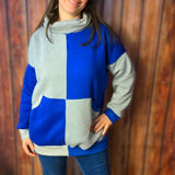 Schnittmuster Oversized Hoodie Weites Winter Meer Damen