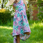 Happy Roxani - Gr 86-152 - Vokuhila Kleid Schnittmuster - Sewando