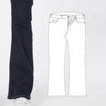 eBook Hose Jeans #bootcut Damen Gr. 32-60 - Sewando