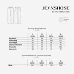 Jeanshose mit Passe in S-XL - Sewando