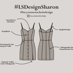 Jeanskleid - Sharon - Schnittmuster - Gr. 32-48 : - Sewando
