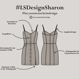 Jeanskleid - Sharon - Schnittmuster - Gr. 32-48 : - Sewando