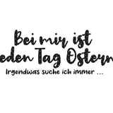 Plotterdatei »Jeden Tag Ostern« – mit Printable - Sewando