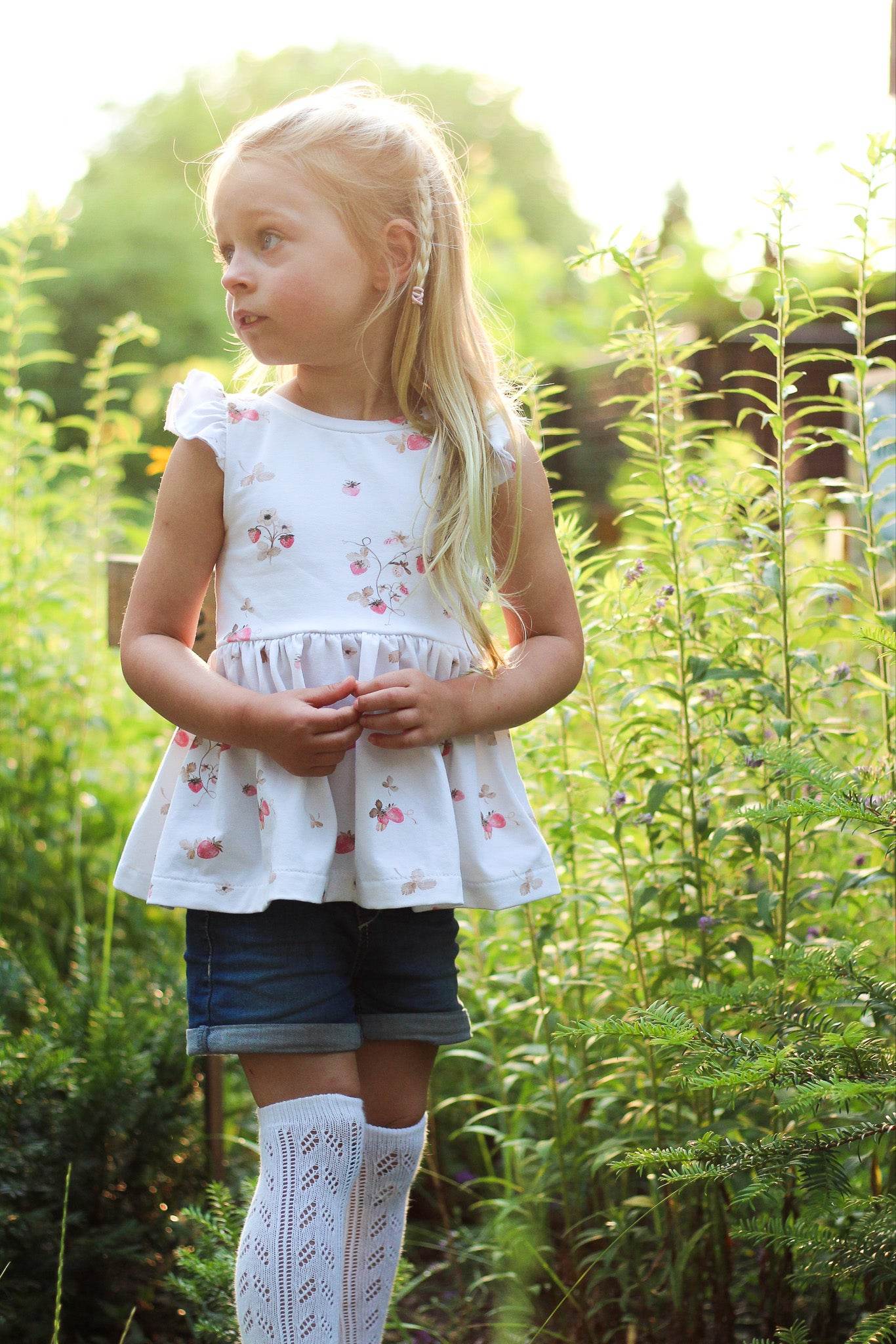 Schnittmuster Maxikleid Zoraya Mini Gr. 80-128 - Sewando