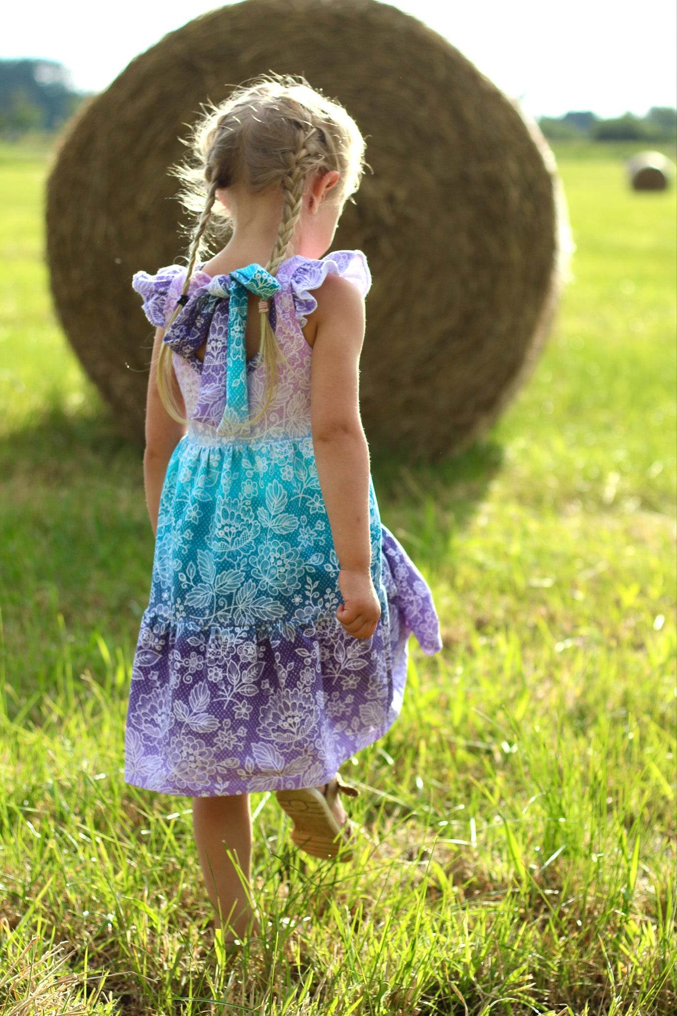 Schnittmuster Maxikleid Zoraya Mini Gr. 80-128 - Sewando