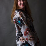 Oversize Sweatjacke #seweasy Damen Gr. 32-60