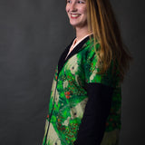 Oversize Sweatjacke #seweasy Damen Gr. 32-60