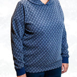 Schnittmuster Jenna – Hoodie & Pullover mit Kapuze oder Kragen Gr. 34-50 / BU 80-116 - Sewando
