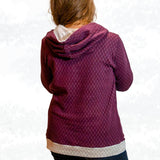 Schnittmuster Jenna – Hoodie & Pullover mit Kapuze oder Kragen Gr. 34-50 / BU 80-116 - Sewando