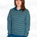 Schnittmuster Jenna – Hoodie & Pullover mit Kapuze oder Kragen Gr. 34-50 / BU 80-116 - Sewando