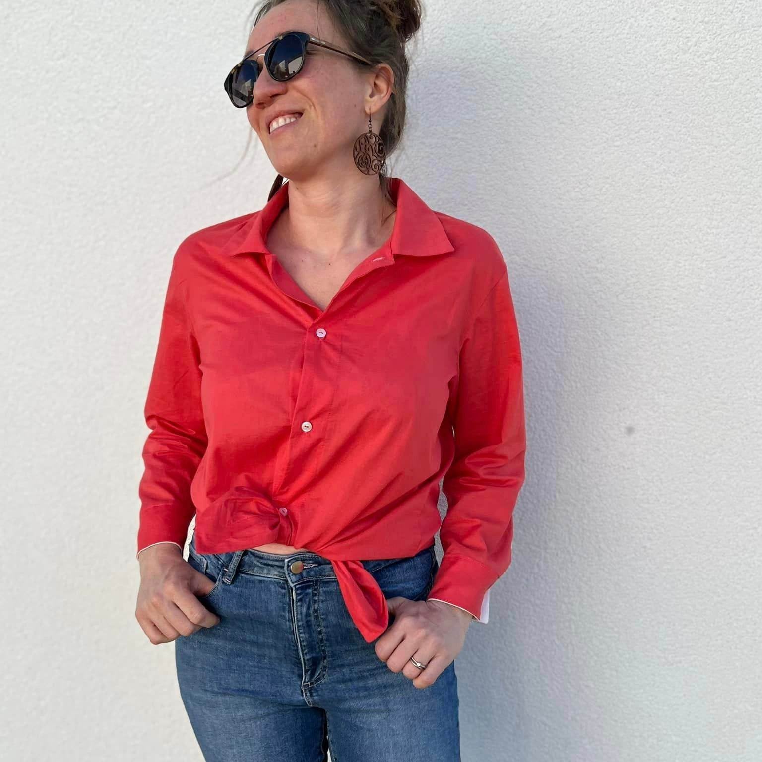 Schnittmuster Bluse Nevel Gr. 32-50 - Sewando