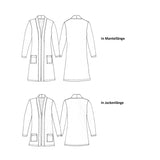 Jenny - Cardigan, Schnittmuster in Gr.34-52