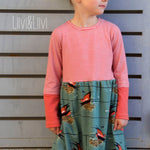 Schnittmuster JERSEYKLEID LISA Gr. 86-140 - Sewando
