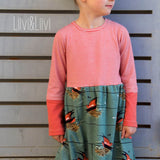 Schnittmuster JERSEYKLEID LISA Gr. 86-140 - Sewando
