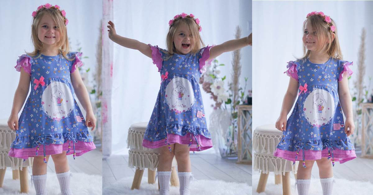Principessa del giorno: Summer Dress for Girls - 92-158 - Sewando