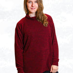 Schnittmuster Jessy – Oversized Pullover mit Rollkragen oder Halslochbündchen Gr. 34-50 / BU 80-116 - Sewando