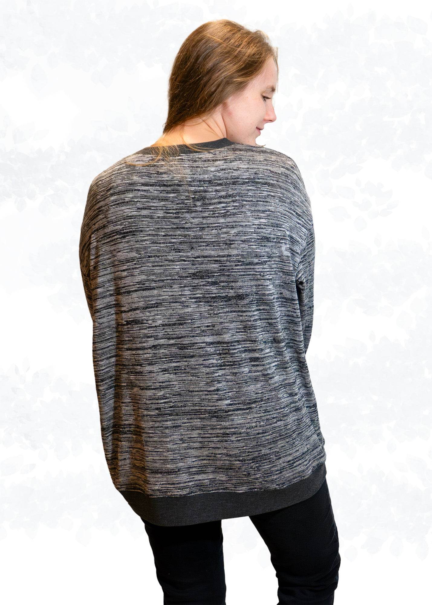 Schnittmuster Jessy – Oversized Pullover mit Rollkragen oder Halslochbündchen Gr. 34-50 / BU 80-116 - Sewando