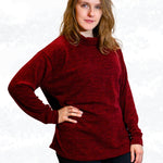 Schnittmuster Jessy – Oversized Pullover mit Rollkragen oder Halslochbündchen Gr. 34-50 / BU 80-116 - Sewando