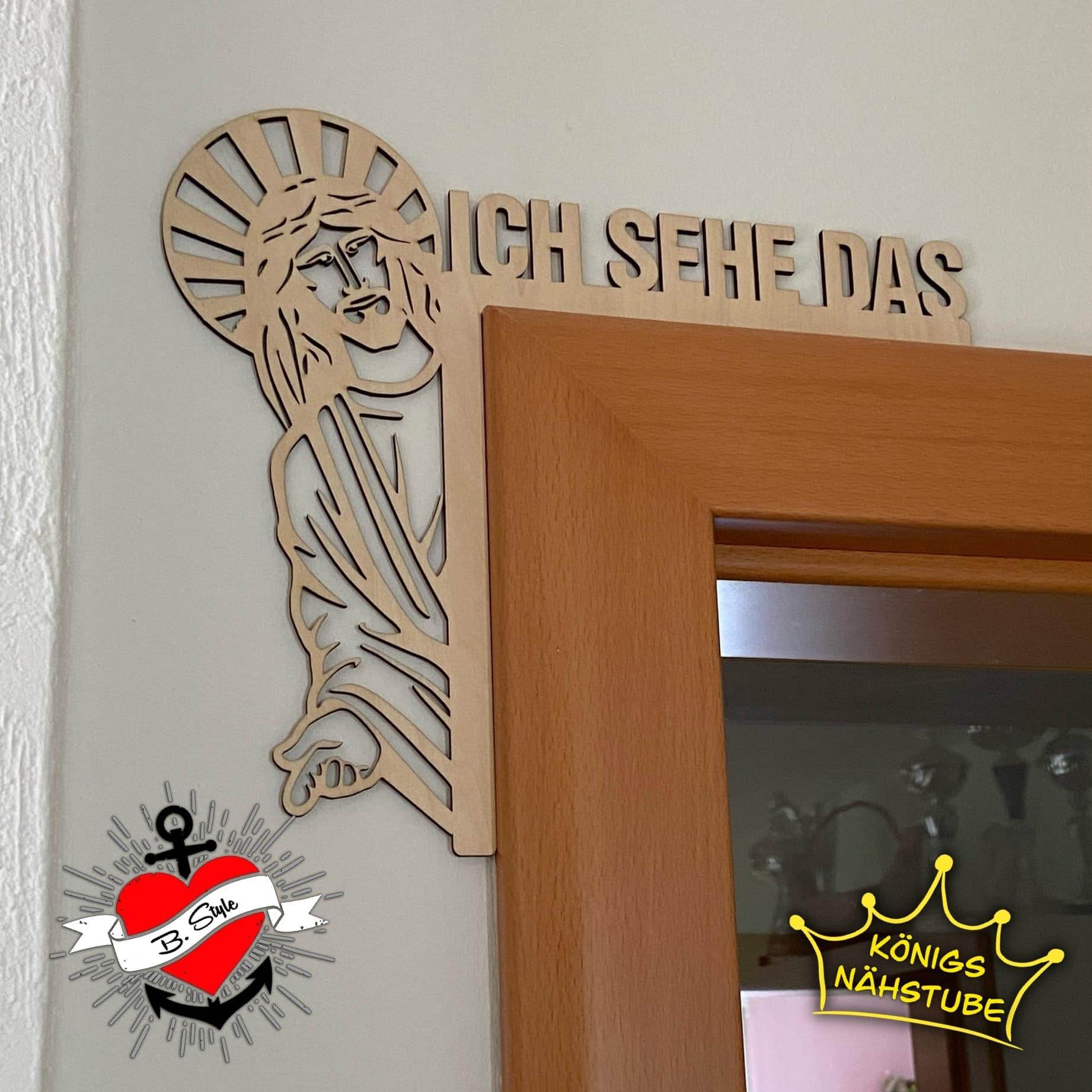 *Jesus * Plotter-& Laserdatei - Sewando