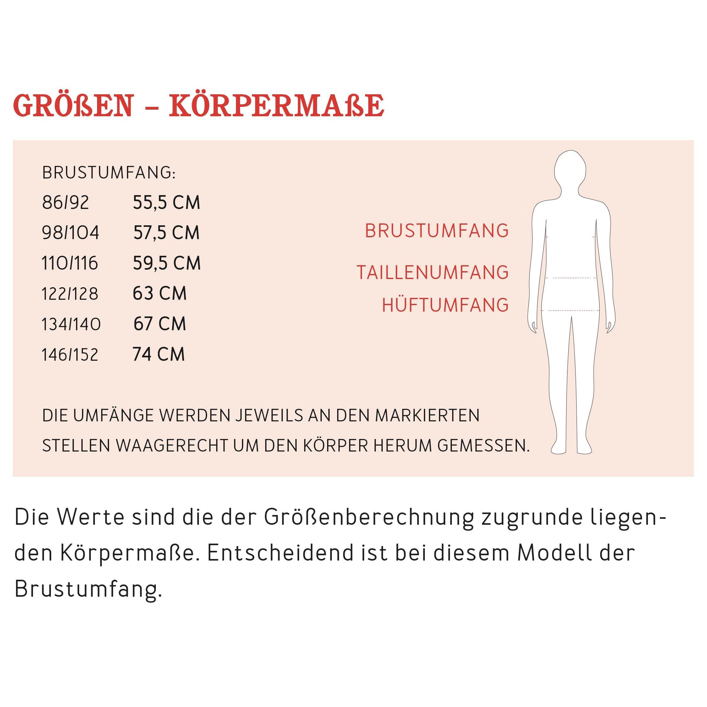 Fledermausshirt JETTE | Schnittmuster Gr. 86-152 - Sewando