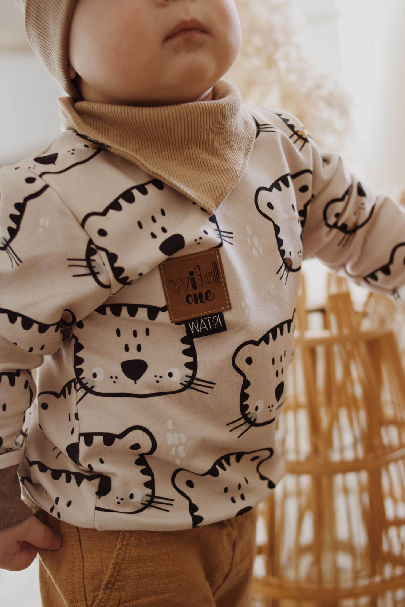 Schnittmuster Basic Pullover Lille Lijn Gr. 62-164 - Sewando
