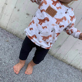 Schnittmuster Kinder Longsleeve Skjorte Gr. 56-140