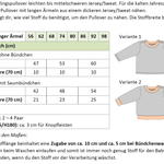 Jojo – Babypullover mit Schulterknopfleiste Gr. 56-98 - Sewando