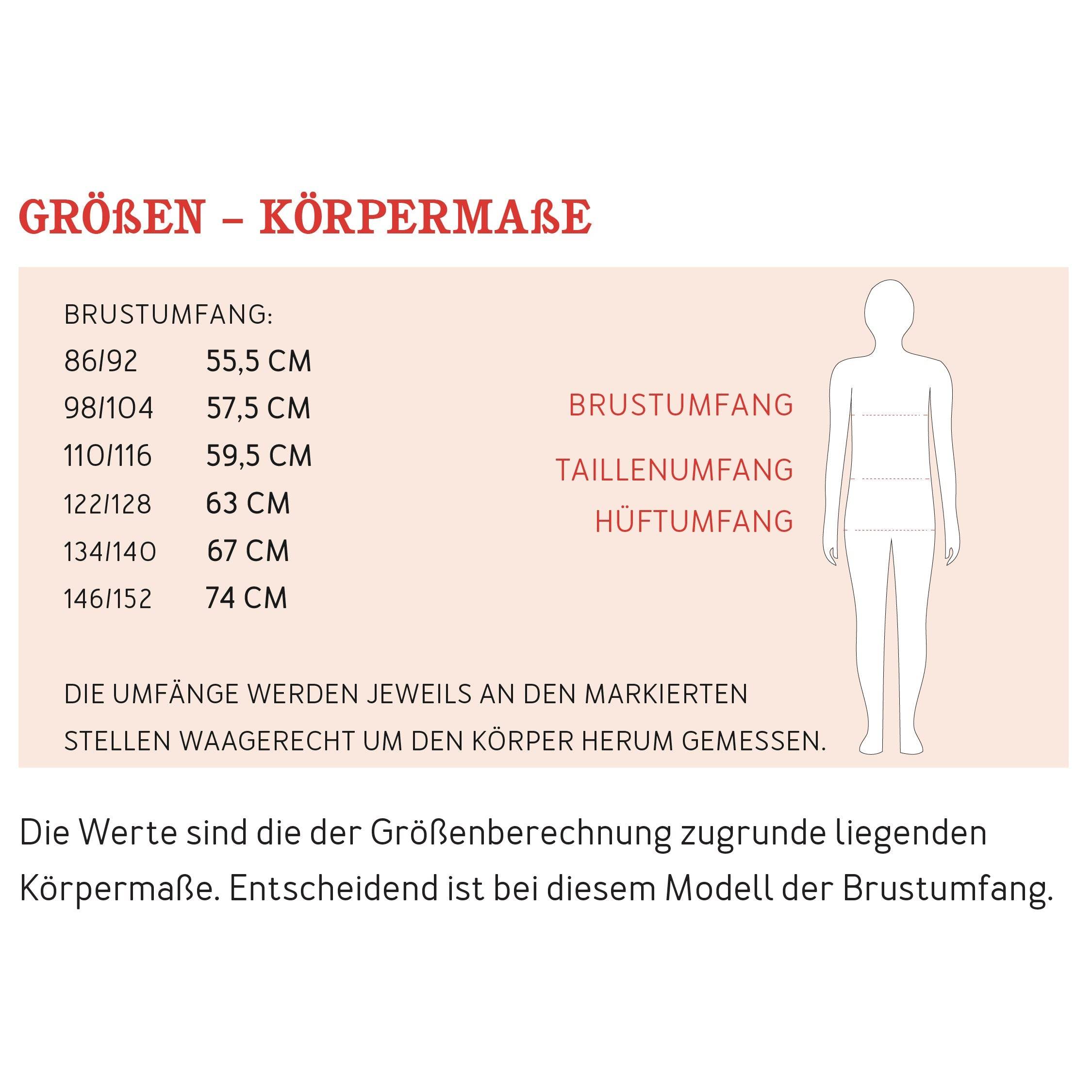 Trägershirt JOSY | Schnittmuster Gr. 86-152 - Sewando