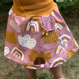 Rock Rosa Schnittmuster 50-170