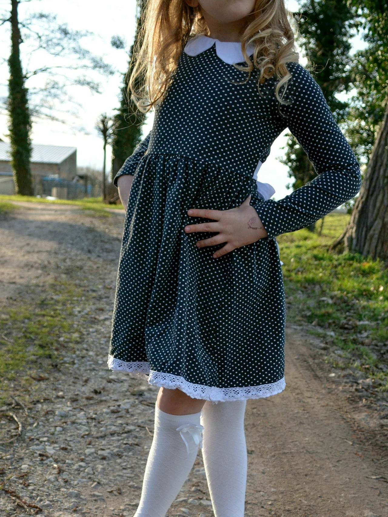 Kleid Noélia, Schnittmuster Grösse 86-152 - Sewando