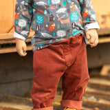 Schnittmuster Kinder Longsleeve Skjorte Gr. 56-140