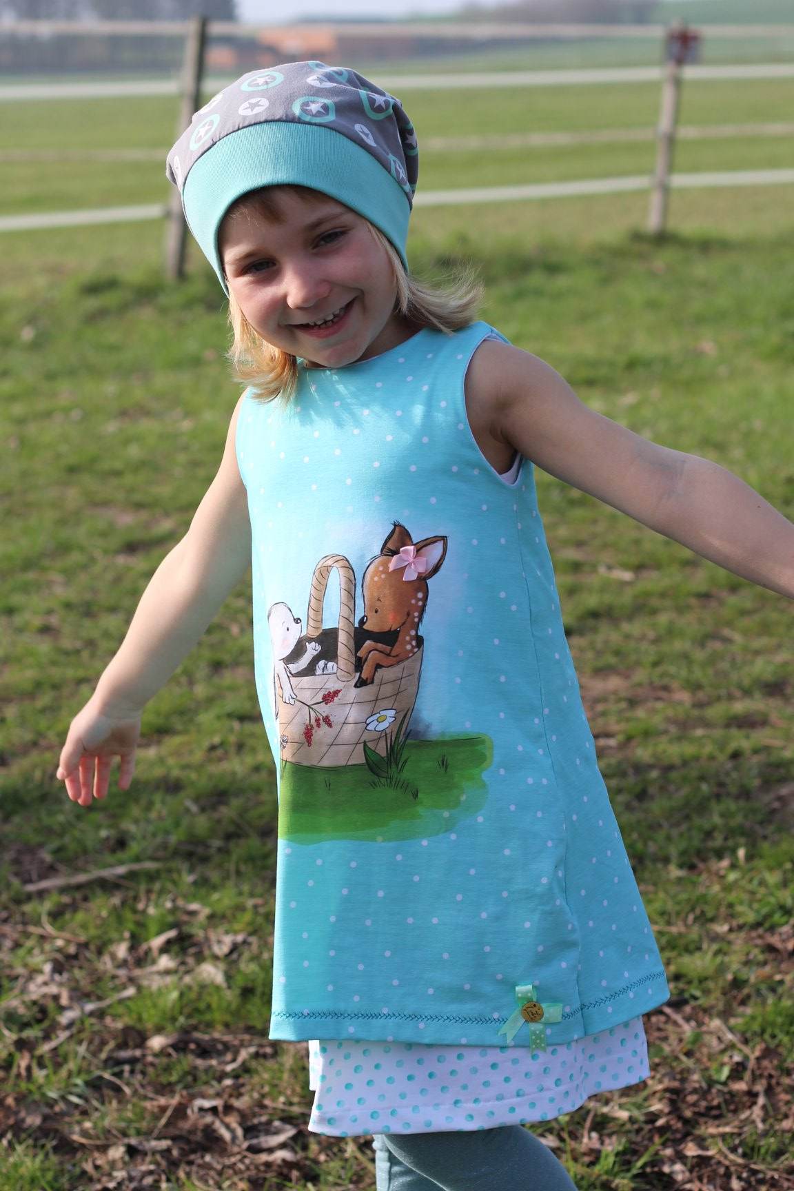 Hängerchen Hanni Kleid Schnittmuster 50-170 - Sewando