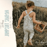 Jumpsuit Sharon Schnittmuster Gr. 74 - 164 - Sewando