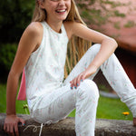Jumpsuit Sharon Schnittmuster Gr. 74 - 164 - Sewando
