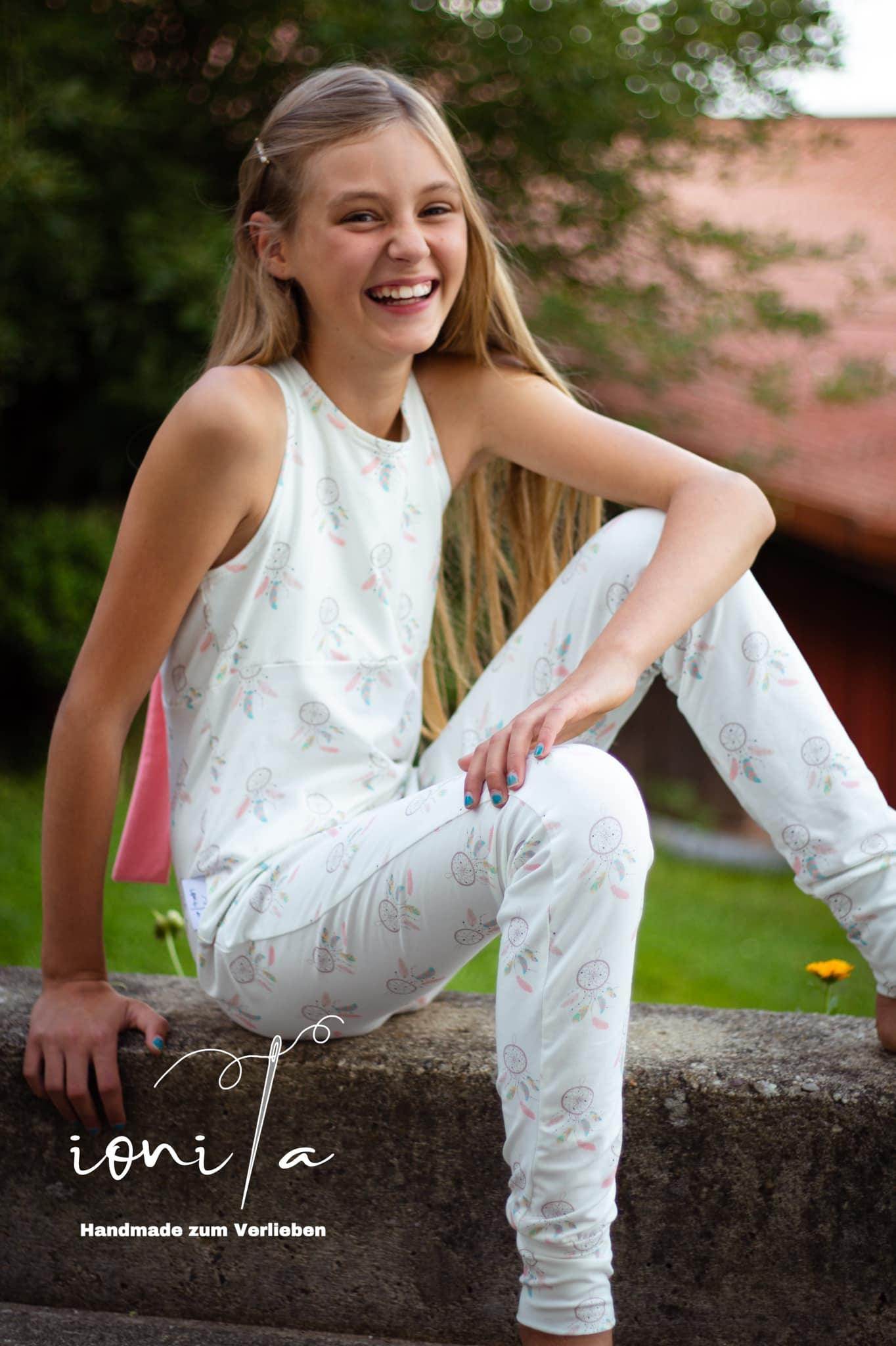 Jumpsuit Sharon Schnittmuster Gr. 74 - 164 - Sewando