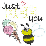 Stickdatei-Set "BEE" (18 Dateien)