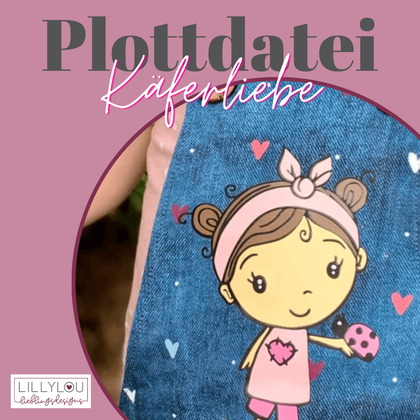 Plotterdatei - Käferliebe - Sewando