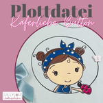 Plotterdatei - Käferliebe Button - Sewando