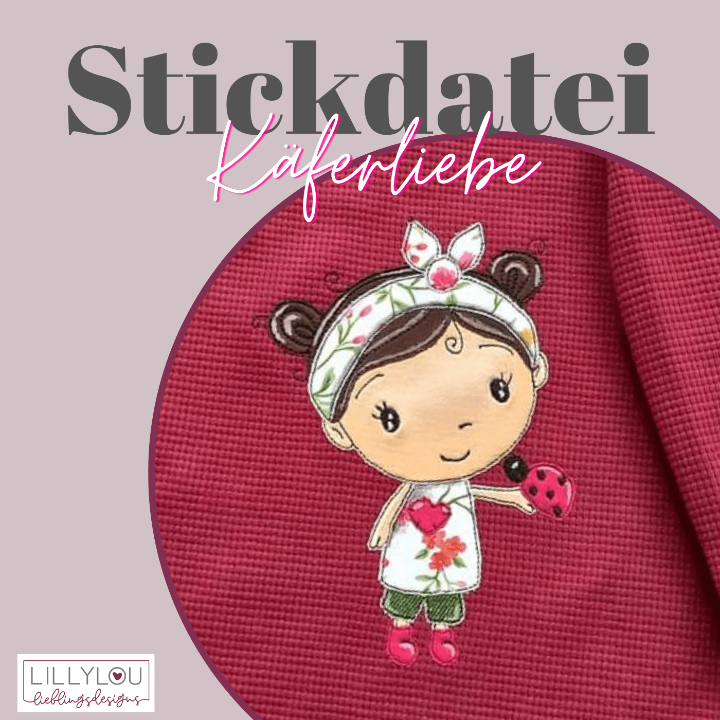 Stickdatei - Käferliebe - Sewando
