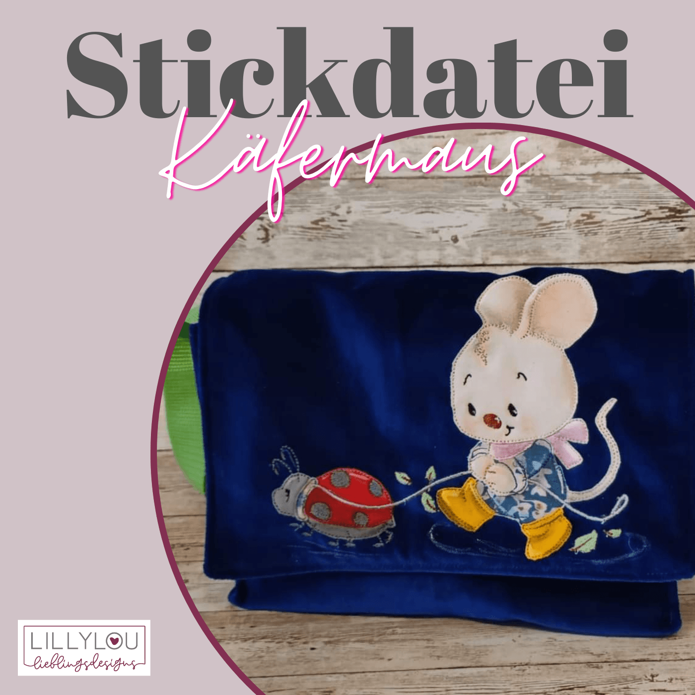 Stickdatei - Käfermaus - Sewando