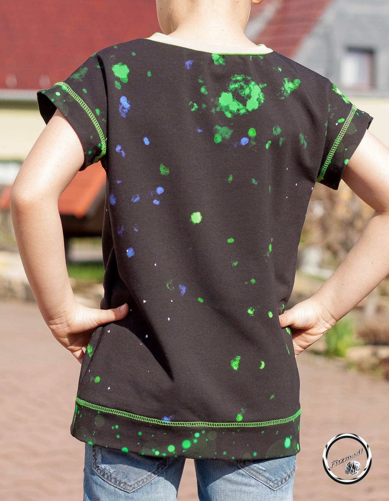 Schnittmuster Happy Anton - Gr 86-164 - Kurzarm, Langarmshirt - Sewando