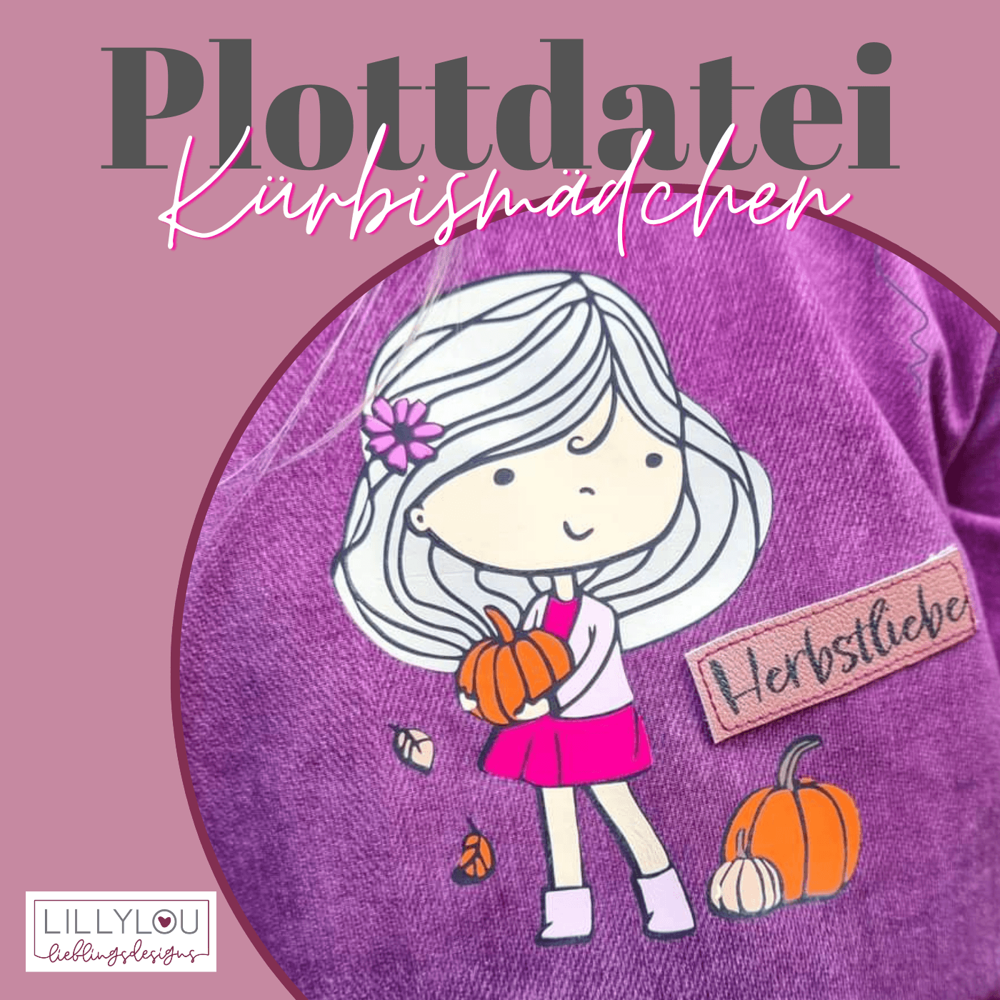 Plotterdatei - Kürbismädchen - Sewando