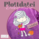 Plotterdatei - Kürbismädchen - Sewando