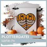 Plotterdatei Kürbis Po - Sewando