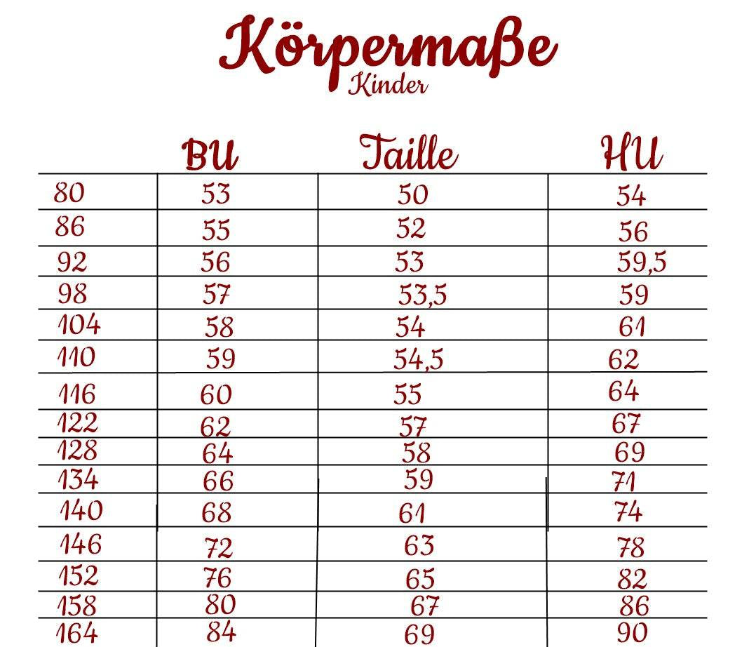 Schnittmuster Cozy ROCKn Büx Hose Kinder Gr. 86-140 - Sewando