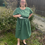 Schnittmuster Still-Kleid Himbeere Gr. 36-44